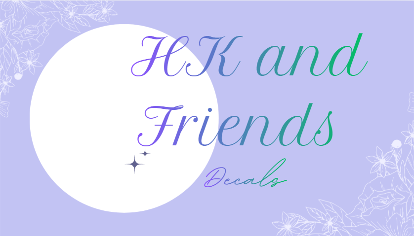 HK and Friends Decals