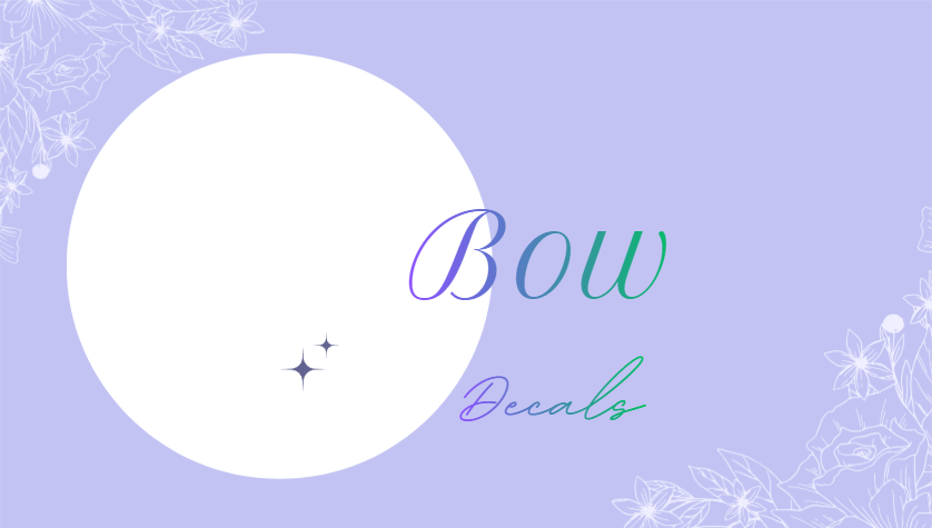 Bow Decals