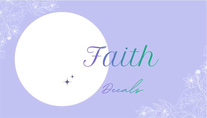 Faith Decal