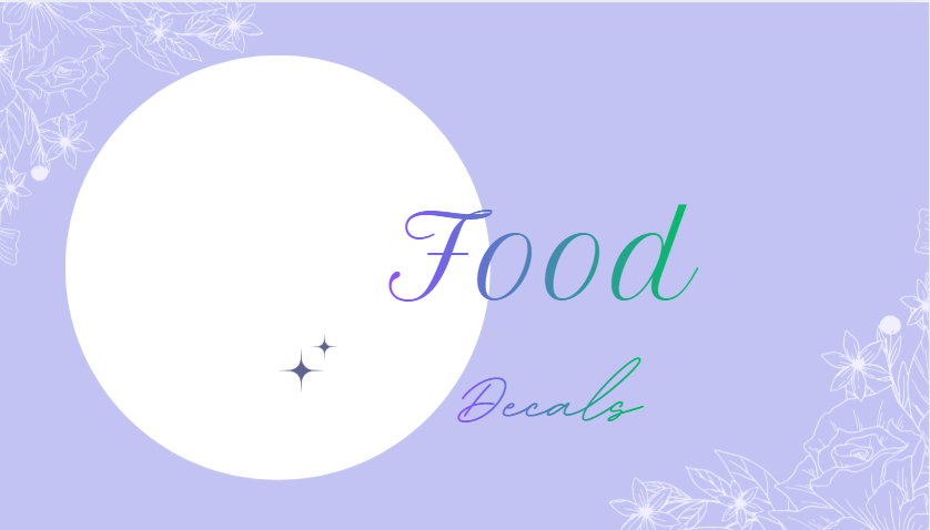 Food Decals