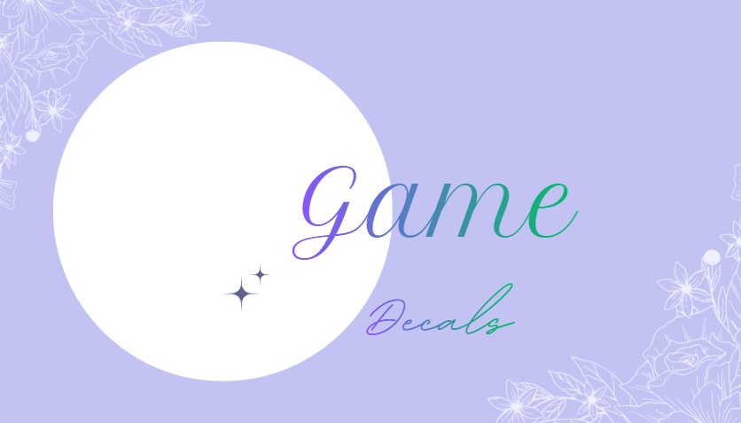 Game Decals