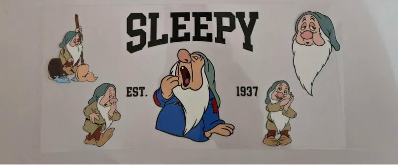 Sleepy Decal