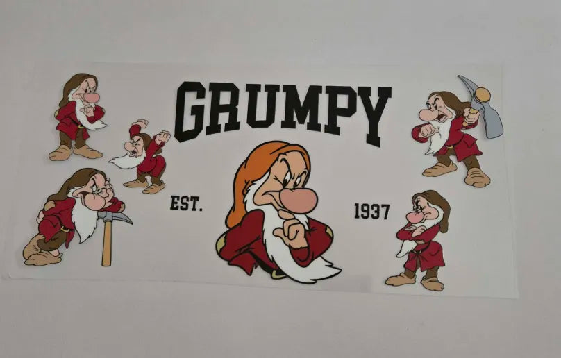 Grumpy Decal
