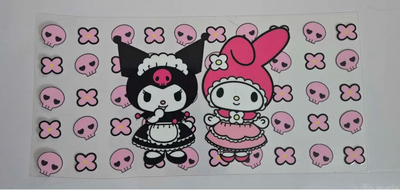 HK and friends Decal