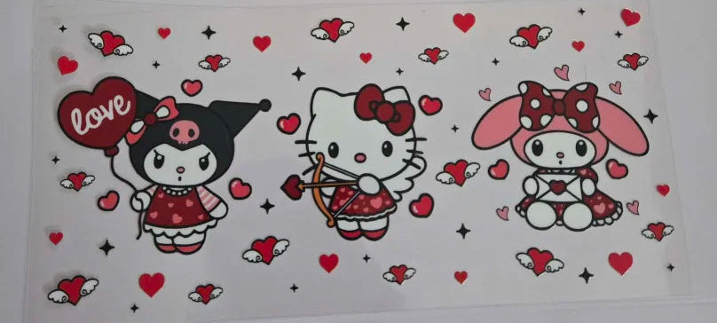 HK and friends Decal