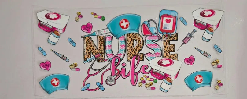 Nurse Life Decal