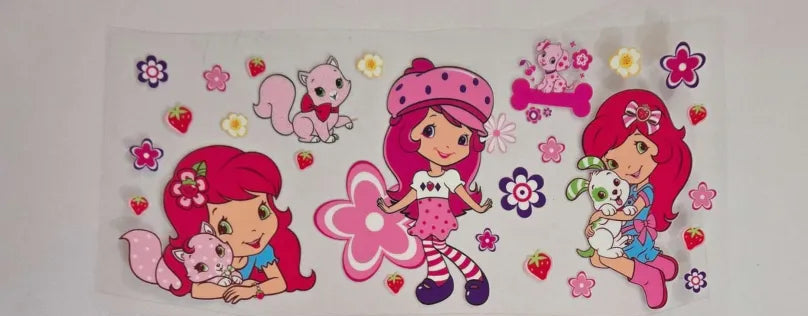 Strawberry S Decal