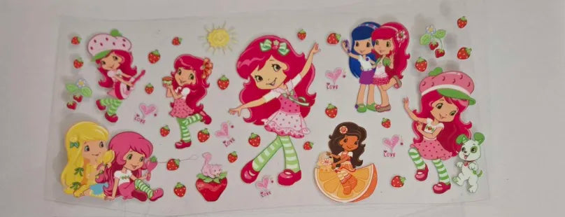 Strawberry S Decal