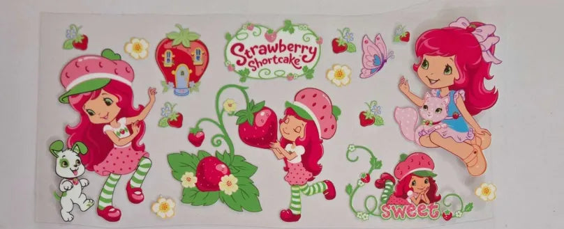 Strawberry S Decal