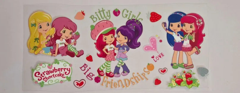 Strawberry S Decal