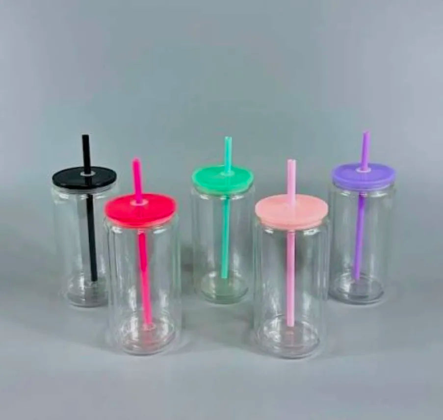 16oz snowglobe colored top